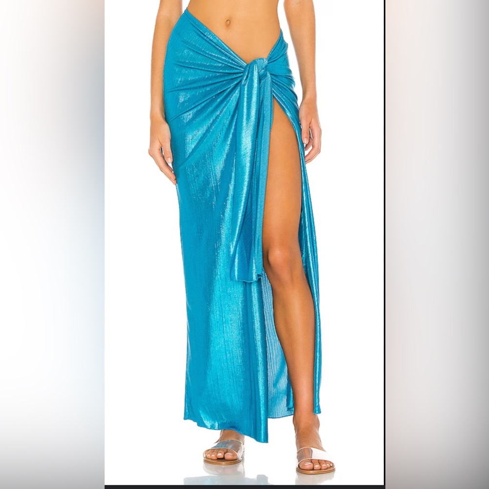 Sarong Skirt in Teal